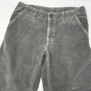 Patagonia Kalorama Corduroy Pants Mens 32 Forge Gray Organic Cotton